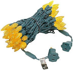 Novelty Lights 24FT 70 LED C6 Orange Halloween Lights, Green Wire - Image 5