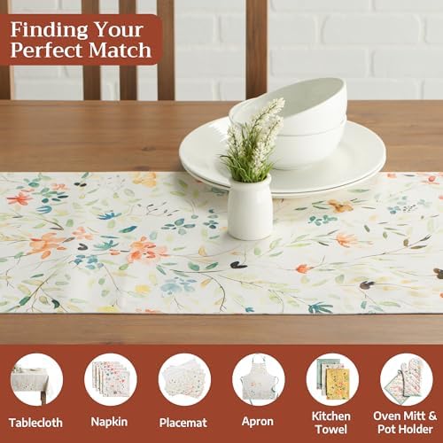 Maison d' Hermine Table Runner 100% Cotton 14.50" x 72" (Double Layer) - Image 4
