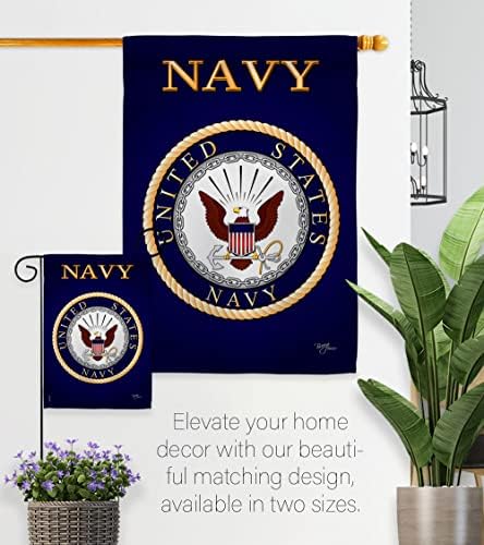 Navy House Flag - Pack Armed Forces USN Seabee United State American Military Veteran Retire Official USA Embroidery - Decoration Banner Small Garden Yard Gift Double-Sided Made In 28 X 40 - Image 7