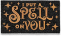 I Put a Spell on You Welcome Mat 30x17 Inch, Hocus Pocus Doormat Coir Fall by MainEventUSA