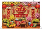 Vietnamese New Year Backdrop 2027 Tết Việt NAM Lunar New Year Party Decor - Image 7