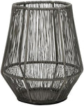 SBDS Candle Holder Tabletop Lantern Indoor Outdoor, 7", Metal Wire by SantaBarbaraDesignStudio