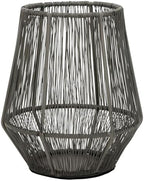 SBDS Candle Holder Tabletop Lantern Indoor Outdoor, 7", Metal Wire by SantaBarbaraDesignStudio