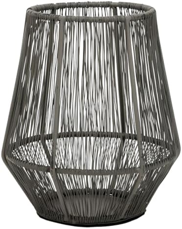 SBDS Candle Holder Tabletop Lantern Indoor Outdoor, 7", Metal Wire by SantaBarbaraDesignStudio