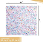 Maison d' Hermine Cloth Napkins Set of 4 Reusable 100% Cotton (20" x 20") - Image 4