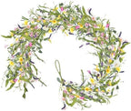 5.9FT Artificial Flowers Garland Flower Vines Summer Flower Garland by HUAESIN