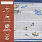 Maison d' Hermine Placemats Set of 4 Reusable 100% Cotton (13"x19") - Image 2
