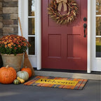 Calloway Mills Fall Plaid Doormat (Multi, 24" x 36" x 0.60") - Image 2