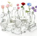 Glass Bud Vases Set of 16, Clear Mini Flower Vases, Small Bud Vase in Bulk for Centerpiece, Vintage Decorative Bottle Vase for Wedding, Anniversary, Table Decor, Home Decoration by Unknown