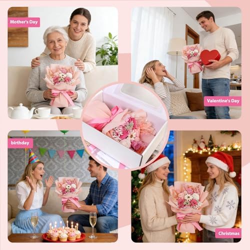 Forever Preserved Women Birthday Gifts Flowers Fresh Bouquet for Delivery - Image 7