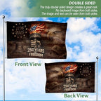 250 Anniversary USA Flag, Two-sided Design 5x8 Ft, 250th Anniversary Flag 2 - Image 6
