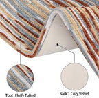 Simmore Fall Boho Decorative Rust Throw Pillow Covers 12X20 Set of 2 - Image 2