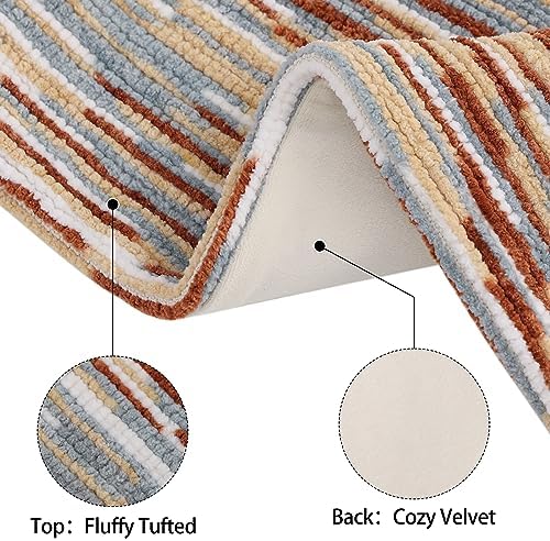 Simmore Fall Boho Decorative Rust Throw Pillow Covers 12X20 Set of 2 - Image 2