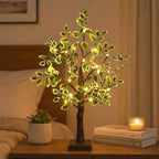Lighted Trees for Indoor Decor, Twinkling Tabletop Lamp Spring (1, Brown) - Image 2