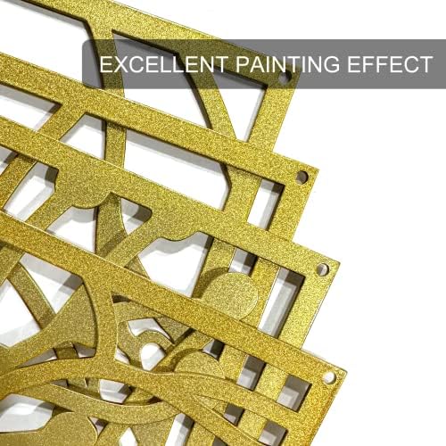 Glamativity 4 Pack Gold Wall Art Decor, Minimalist Single Line Real Metal Wall Art, Woman's Body Shape Abstract Wall Art (Gold Classic Style, 17 x 11.8'') - Image 5