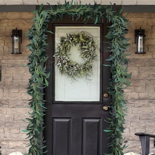 Giegxin 3 Pcs Artificial Leaf Vine Garland Olive Green Vine,15 Ft - Image 6