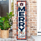 KH Sports Fan Auburn Tigers Holiday Porch Leaner, 11x46 Inches, Tigers Outdoor Christmas Sign; Display Some Holiday Cheer with This Auburn Tigers Christmas Sign - Image 2