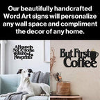 Wall Word Art Decorative Wood Sign for Pet, Dog, Cat, Horse, Pig, Animal Lovers with Fun Sayings and Quotes, 12 x 16 inches (Pets Leave Paw Prints on Your Heart) - Image 5