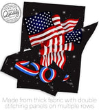 America 250 Flag American July 4th Garden Poster 2 Pcs Pack Porch Lawn Official Licensed Merchandise Garve Yard Decor Canvas Print Textile Woven Tapestry USA 250th Anniversary Decoration Gift - Image 7