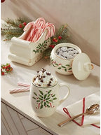 Lenox Holiday Christmas Ornament Candy Jar - Image 4