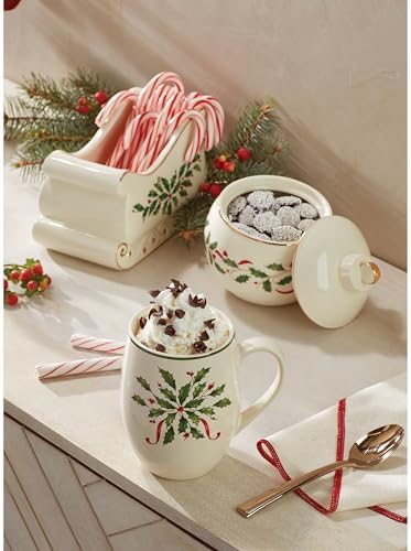 Lenox Holiday Christmas Ornament Candy Jar - Image 4