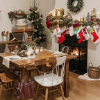 MorningRo 6 Pack 2 in 1 Stocking Holders for Mantle, Brass - Image 6