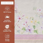 Maison d' Hermine Placemats Set of 4 Reusable 100% Cotton (13"x19") - Image 2