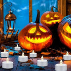 Flameless LED Tea Lights Candles 150 Pack Battery Operated Warm White - Image 5