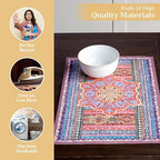 Maison d' Hermine Placemats Set of 4 Reusable 100% Cotton (13"x19") - Image 3