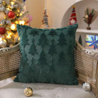 DFXSZ Christmas Tree Pillow Covers 20x20 Set of 2 Christmas Decor Greenstar - Image 5