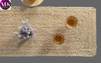 VDS Pack of 1 - Rectangle Braided Jute Table Runner Rug 13X108 Inch - 100% Natural Burlap Reversible Rustic Hessian Table Cloth Centerpiece for Wedding ,Home, Kitchen, Table Decoration - Image 6