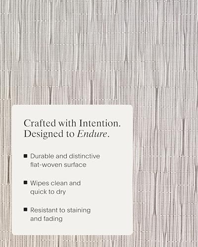 Chilewich Bamboo Placemats Set of 4, Woven Rectangle Placemats - Image 3