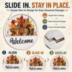 Interchangeable Welcome Sign for Front Door Home Porch for Every Season - Image 3