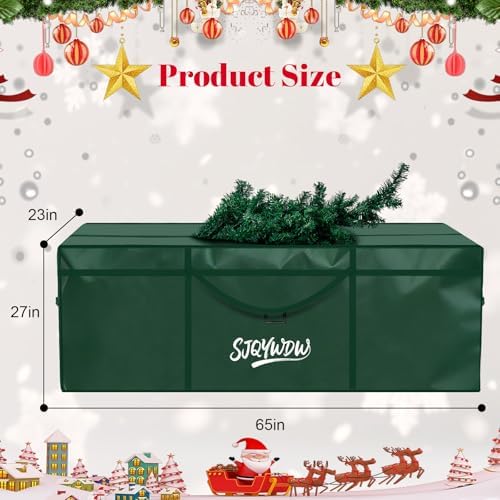 Christmas Tree Storage Bag, 12Ft Christmas Tree Bag Reusable Heavy - Image 2