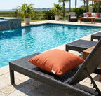 Outdoor/Indoor Sunbrella Throw Pillows Square Set of 2 Pieces 18 inch x18 inch Spectrum Cayenne - Cover Only, Insert Not Included - Image 3