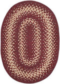 Homespice Autumn Maple Jute Braided Placemats, Oval 13x19 Set of 4 by Homespice