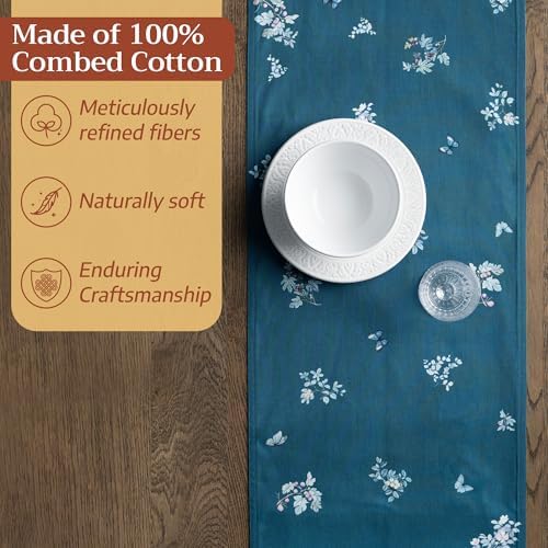 Maison d' Hermine Table Runner 100% Combed Cotton 14.5"x108" (Double Layer) - Image 4