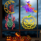 TRWYMZ Halloween Decorations - 16" Halloween Window Silhouette Lights - Image 3
