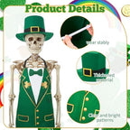 Mepase 12ft Halloween Skeleton Costume Accessories Set - Image 3