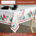 Maison d' Hermine Table Cloth Square Table Reusable 100% Cotton 54"x54" - Image 2