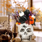 Daifunli Halloween Table Centerpieces Decorations, Skeleton Head Crow - Image 6