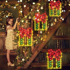 TRWYMZ Christmas Decorations - 16" Christmas Window Silhouette Lights - Image 3