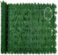Artificial Ivy Privacy Fence Screen, 200 X 40（55.56 sq ft） Inch UV-Anti Faux Hedge Panels Greenery Vines, Used for Indoor and Outdoor, Balcony, Garden Backdrop Decor (20PCS), Tropical Style by Unknown