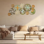 Tatuo 11 Pcs Boho Wall Basket Decor Woven Wall Hanging Art, Stylish - Image 6