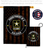 Proud Parent Army Eagle Flag Pole Kit for Outside House Armed Forces Official Military Memorabilia Home Door Poster Cemetery Decorations Veteran Garden Remembrance Memorial Day Gifts Made in USA - Image 4