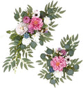Wedding Arch Decorations 2 Pack, Reusable Artificial Hanging Flowers by Ovveroche