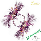 Lisuun Artificial Wedding Arch Flowers, 2 Large Floral Swags - Image 7
