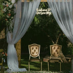 Welcome to Our Love Story Neon Sign Wedding Warm White Led Lights - Image 3