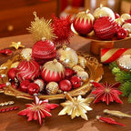 SHareconn 80Pcs Christmas Tree Ornaments Set Christmas Tree Decorations - Image 3