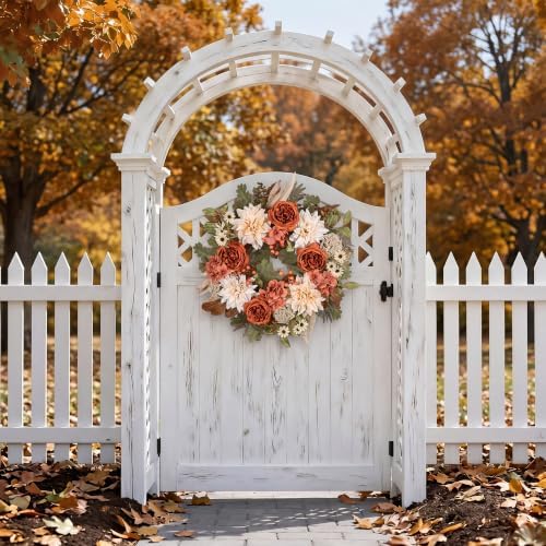 24in Fall Wreaths for Front Door Artificial Autumn Wreath - Image 6